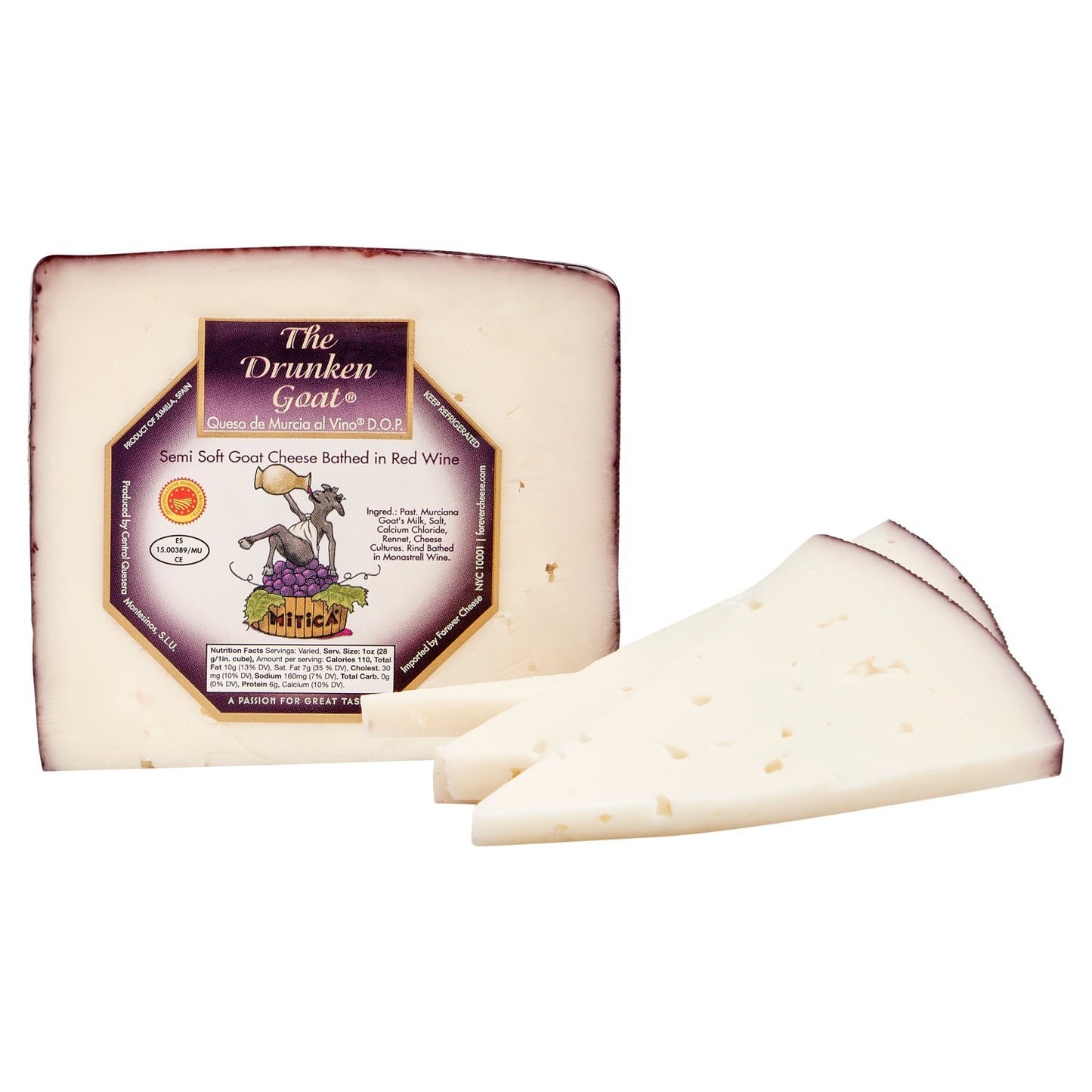 Murrays Cheese Mitica® Drunken Goat® | Murrays Cheese | Grill House