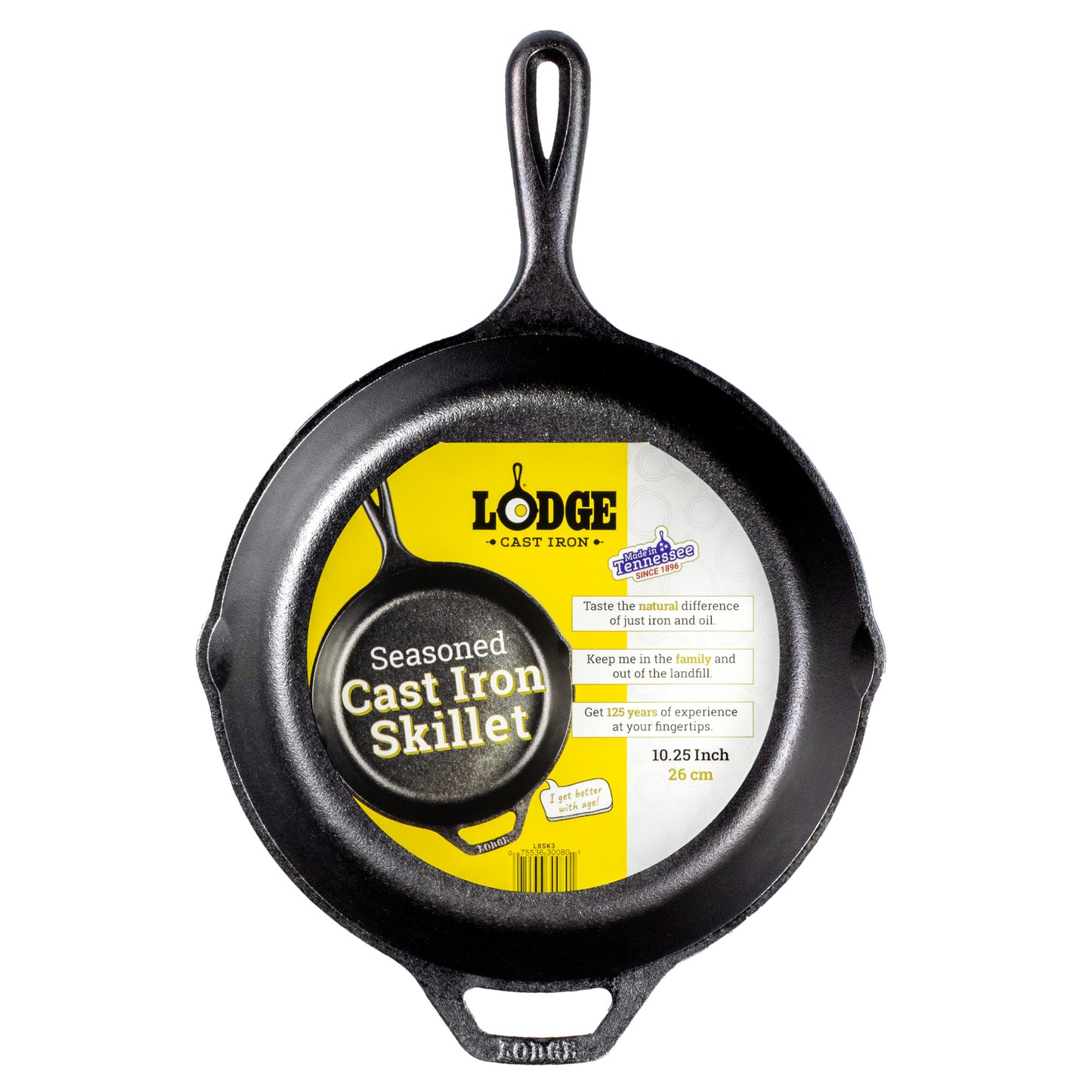 Seasoned Cast Iron Skillet – 12 in – Lodge