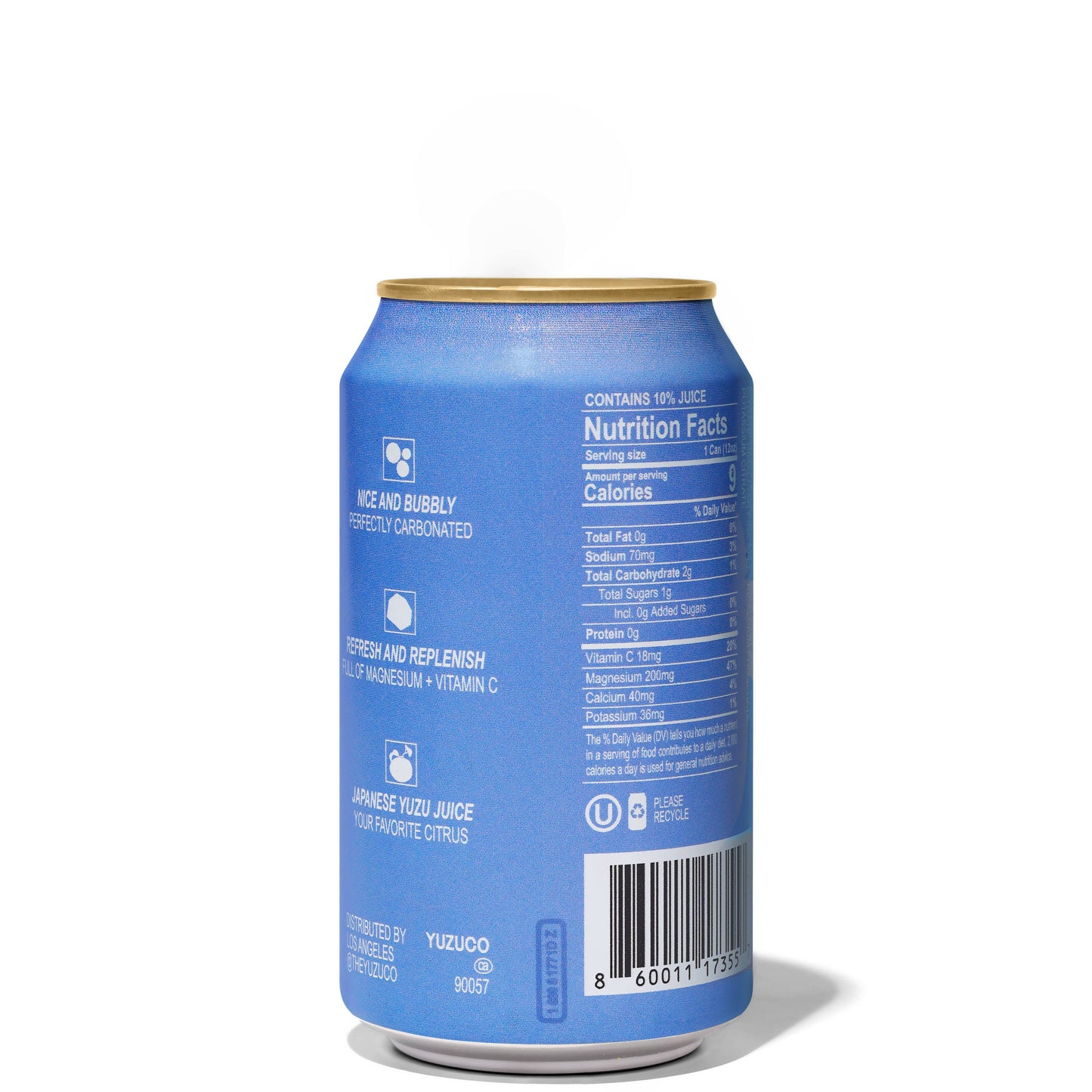 Sparkling Yuzu + Minerals 12 oz – Yuzuco
