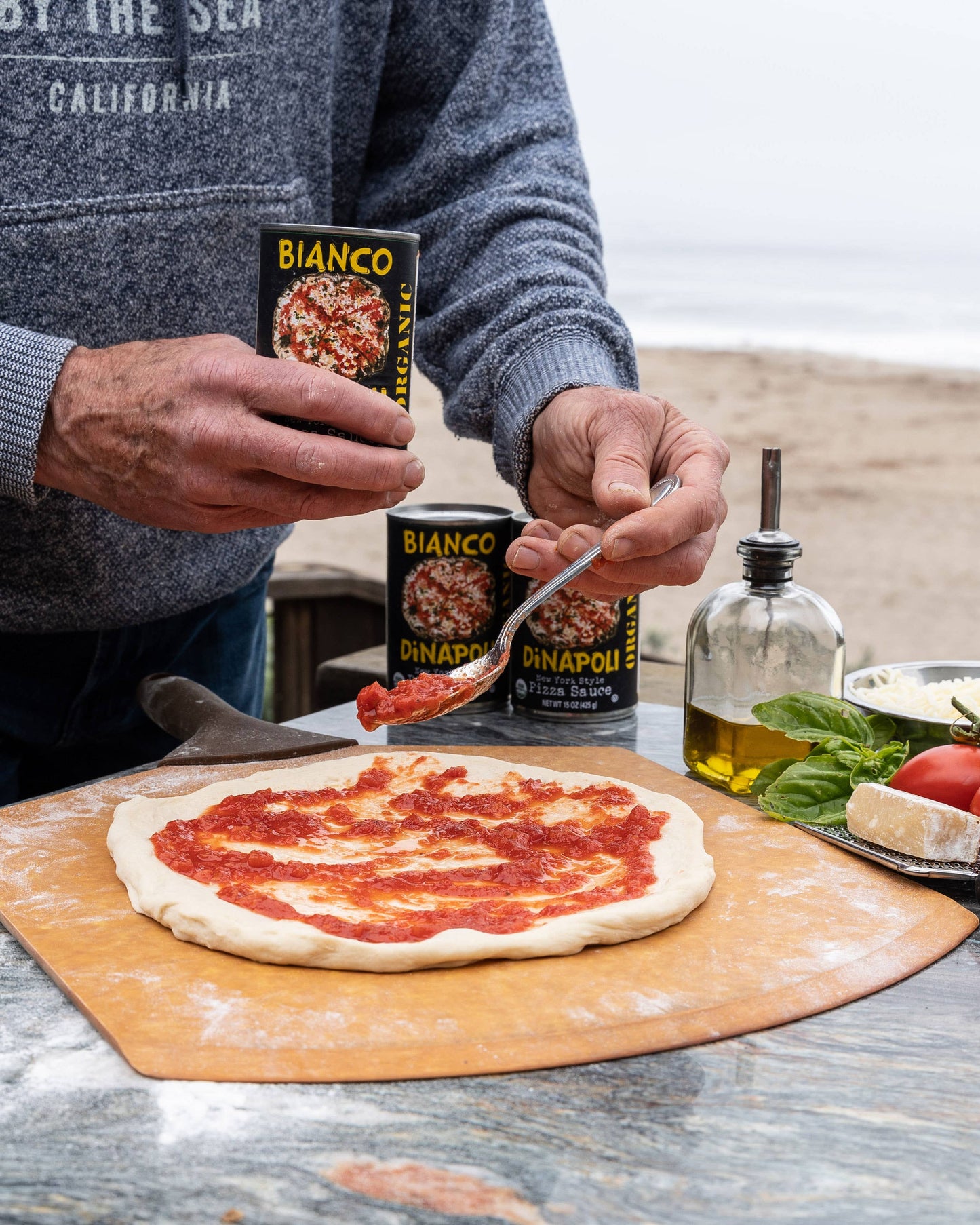 Organic New York Style Pizza Sauce 15 oz – Bianco Dinapoli