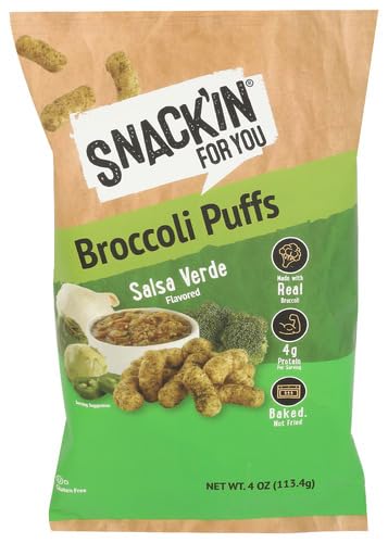Salsa Verde Broccoli Puff 4 oz – Snackin for you