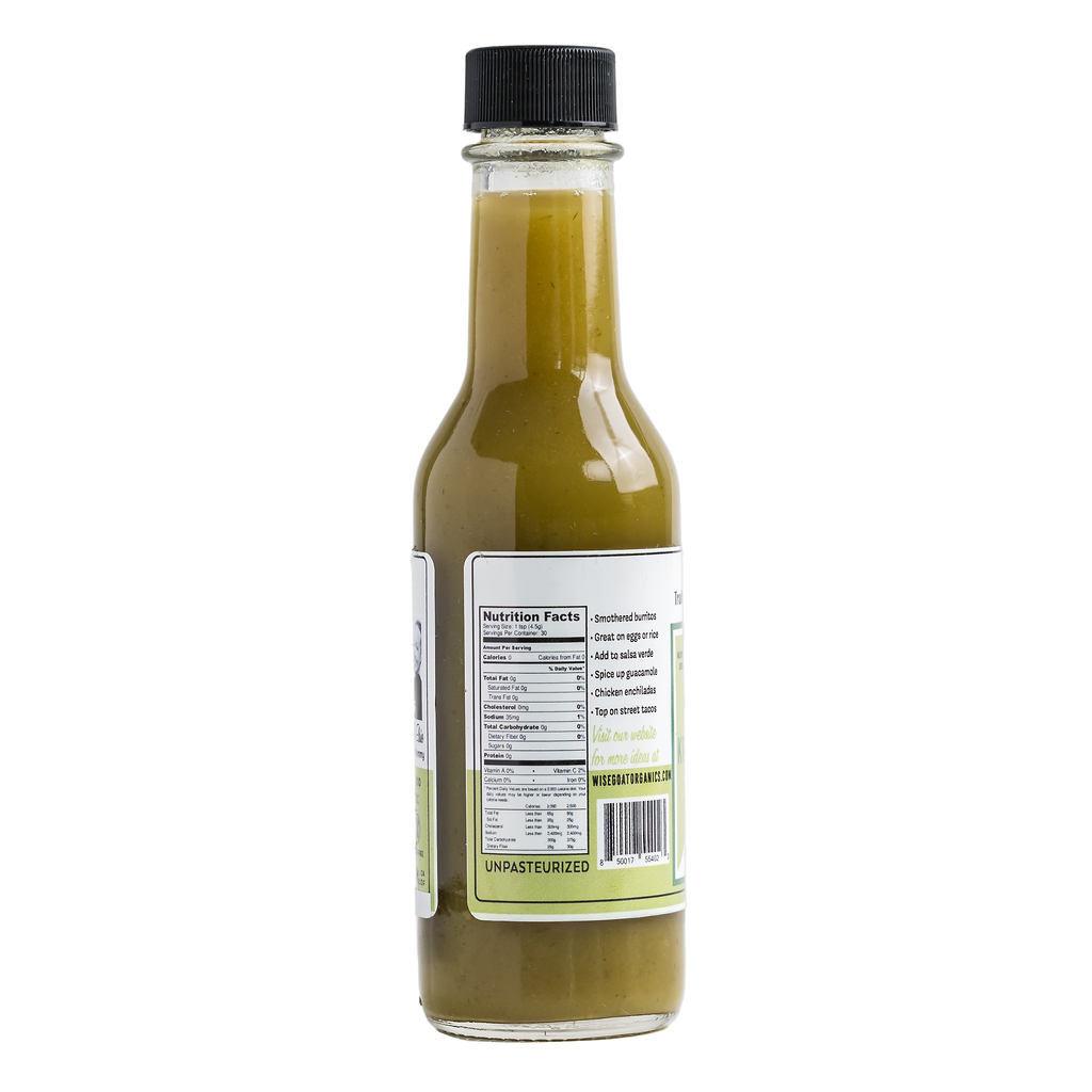 Green Kraut Hot Sauce 5 oz – Wise Goat Ferments