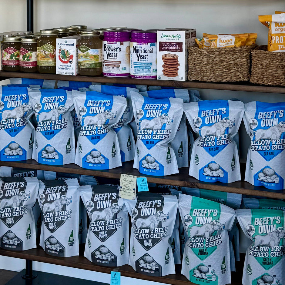 Beef Tallow Potato Chips - Salt N' Pepper