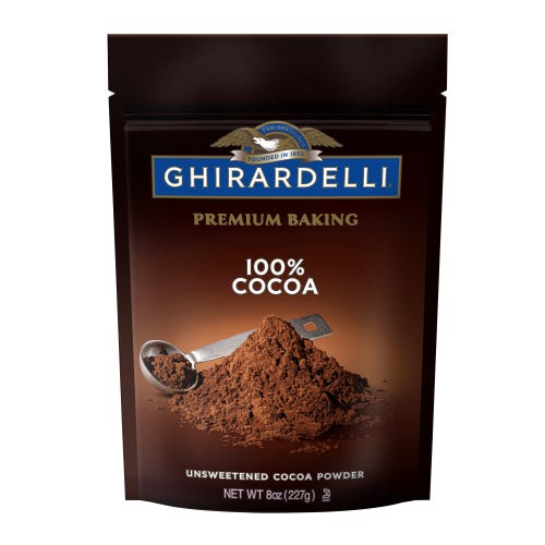 Ghirardelli 100% Unsweetened Ground Cocoa | Ghirardelli | Grill House
