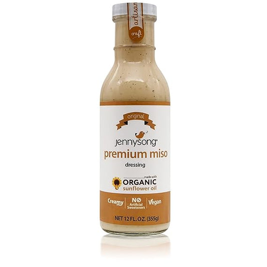 Premium Miso Dressing 12 fz – Jennysong