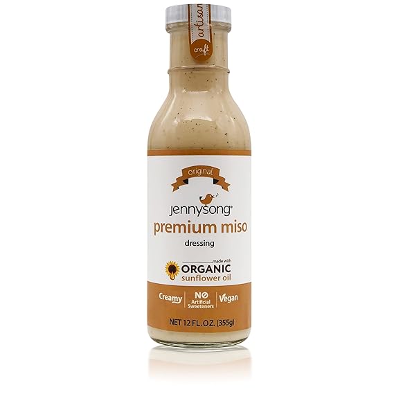 Premium Miso Dressing 12 fz – Jennysong