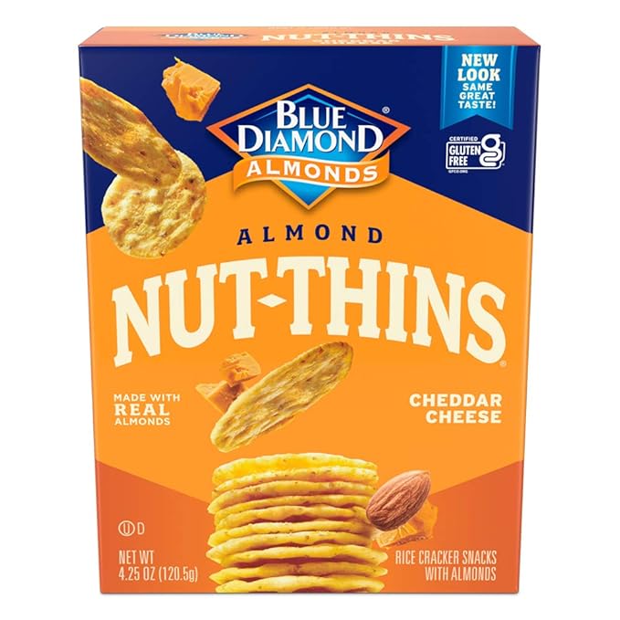 Nut-Thins Cheddar Cheese 4.25 oz – Blue Diamond Almonds