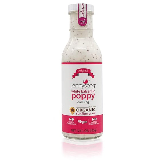 White Balsamic Poppy Dressing 12 fz – Jennysong