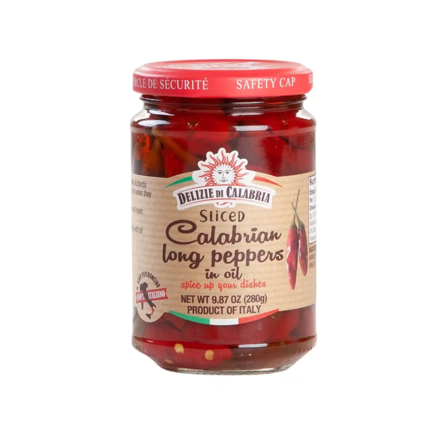 Sliced Calabrian Chili in Oil 280 gr – Gourmet Food Solutions Inc