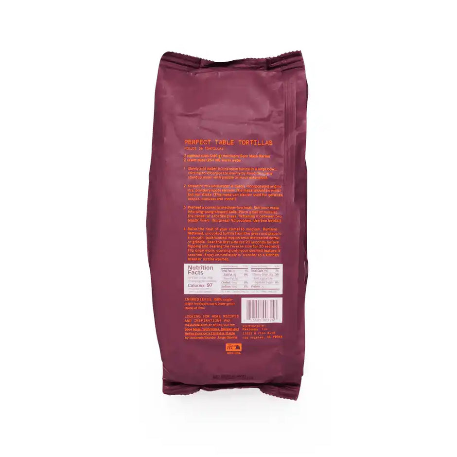 Heirloom Red Corn Masa Harina – Masienda 2.2 lb