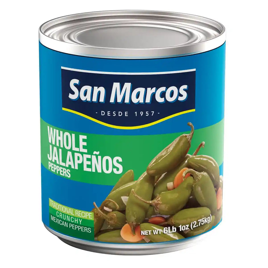 Whole Jalapeño Peppers 11 oz – San Marcos