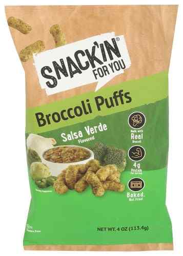 Salsa Verde Broccoli Puff – Snackin for You 4 oz | Grill House