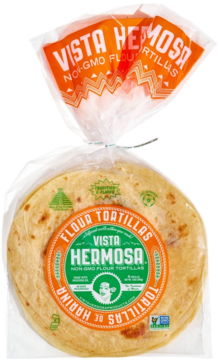 Flour Tortillas 7in / 12oz pack - Vista Hermosa