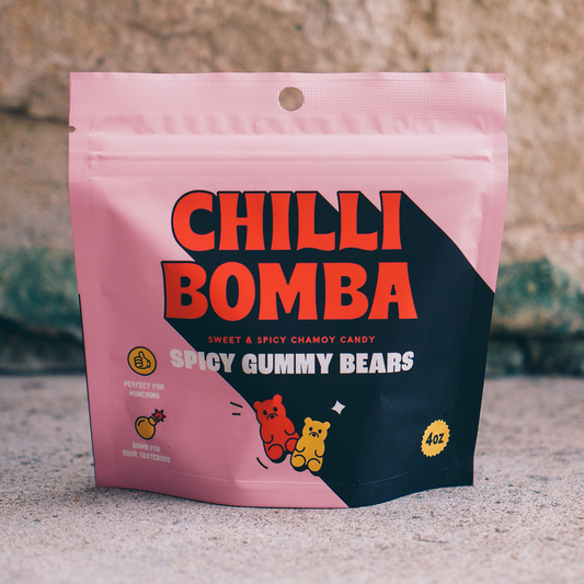 Spicy Gummy Bears Chili Chamoy Candy 4 oz – Chili Bomba