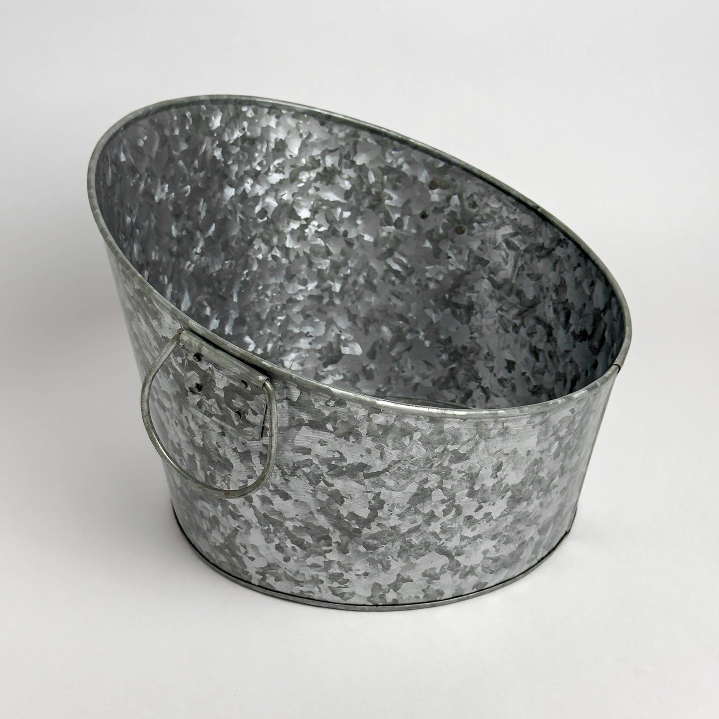 Tapered Galvanized Ice Tub 6 gal - India Handicrafts