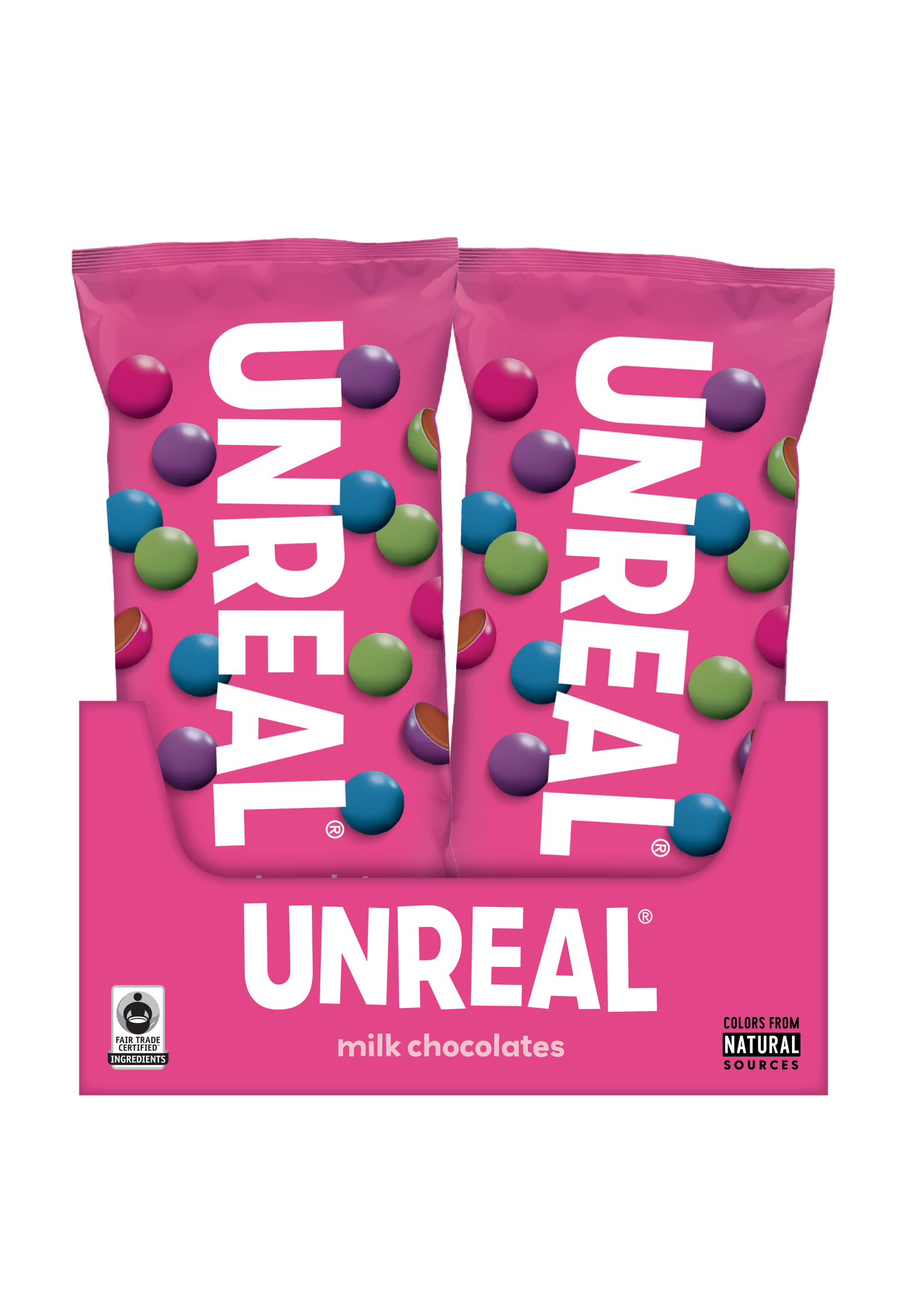 Milk Chocolate Gems Snack Size 1.3 oz – Unreal