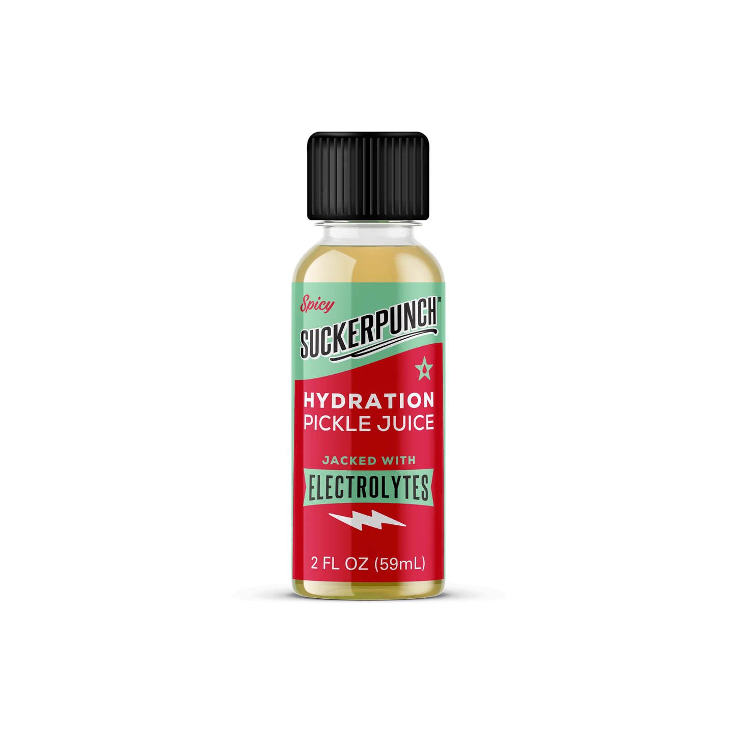 Spicy Hydration Pickle Juice 2oz - Suckerpunch