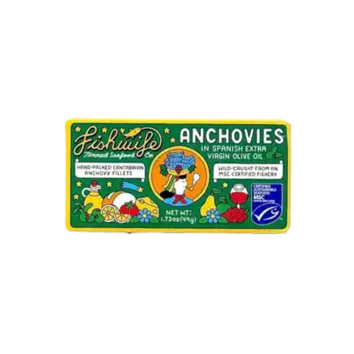 Cantabrian Anchovies in Extra Virgin Olive Oil 1.73 oz – Fishwife