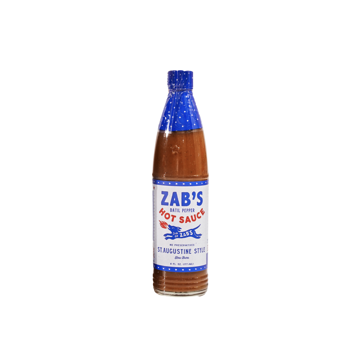 St. Augustine Style Hot Sauce 6 oz – Zabs