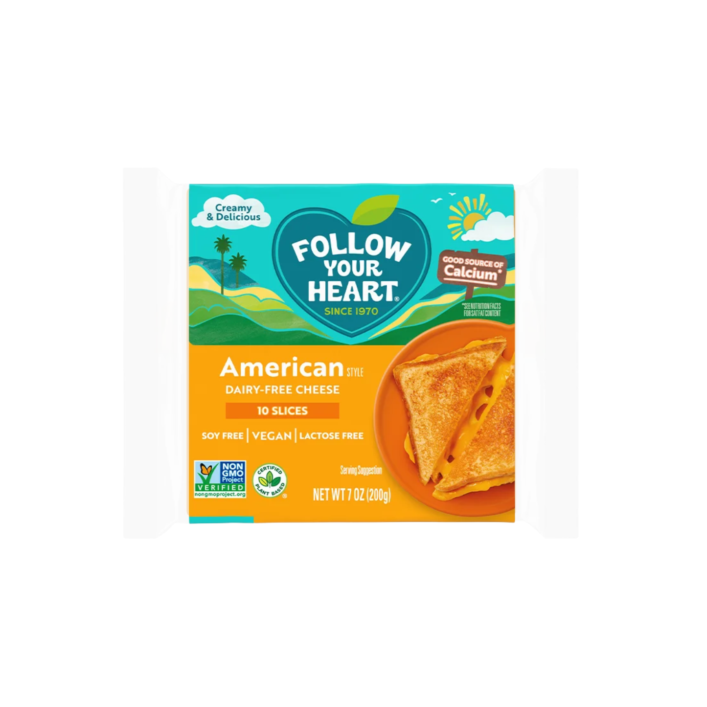Dairy-Free American Style Slices 7 oz – Follow your Heart