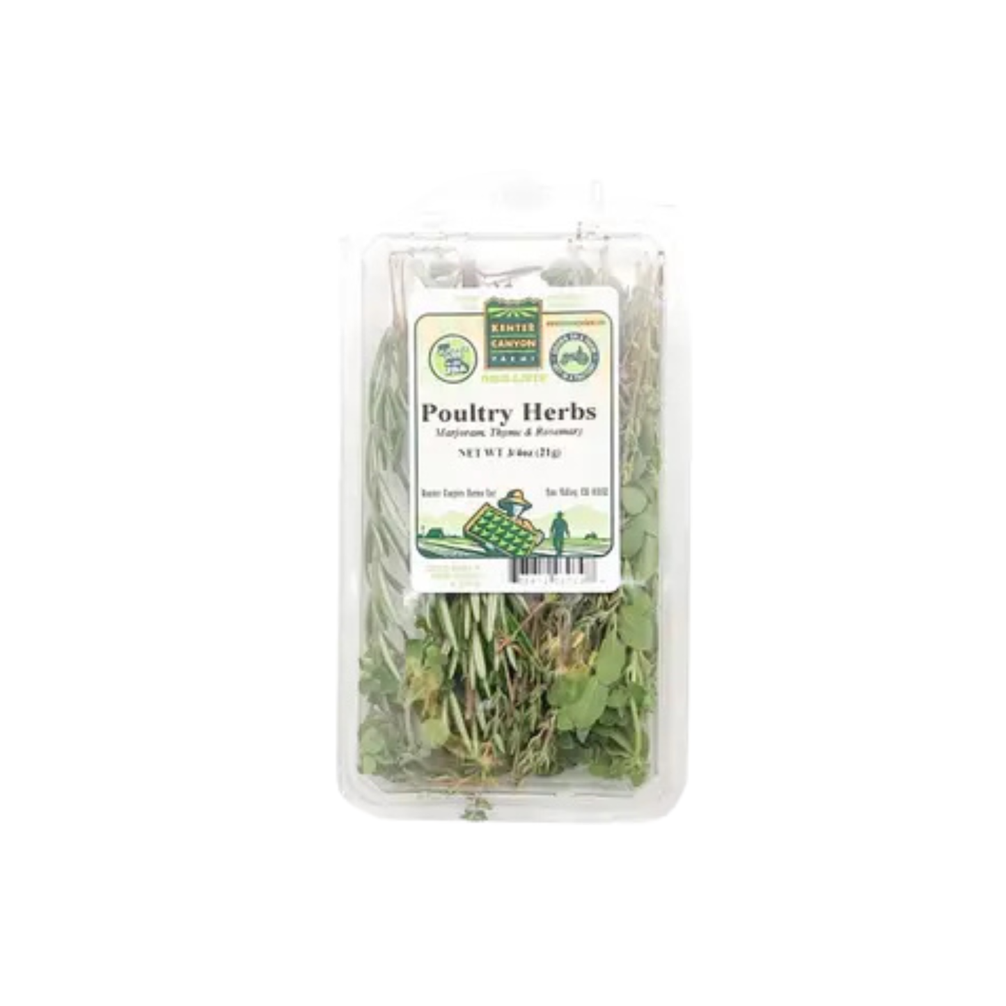 Poultry Herbs | Certified Organic | Kenter Canyon Farms | 3/4oz