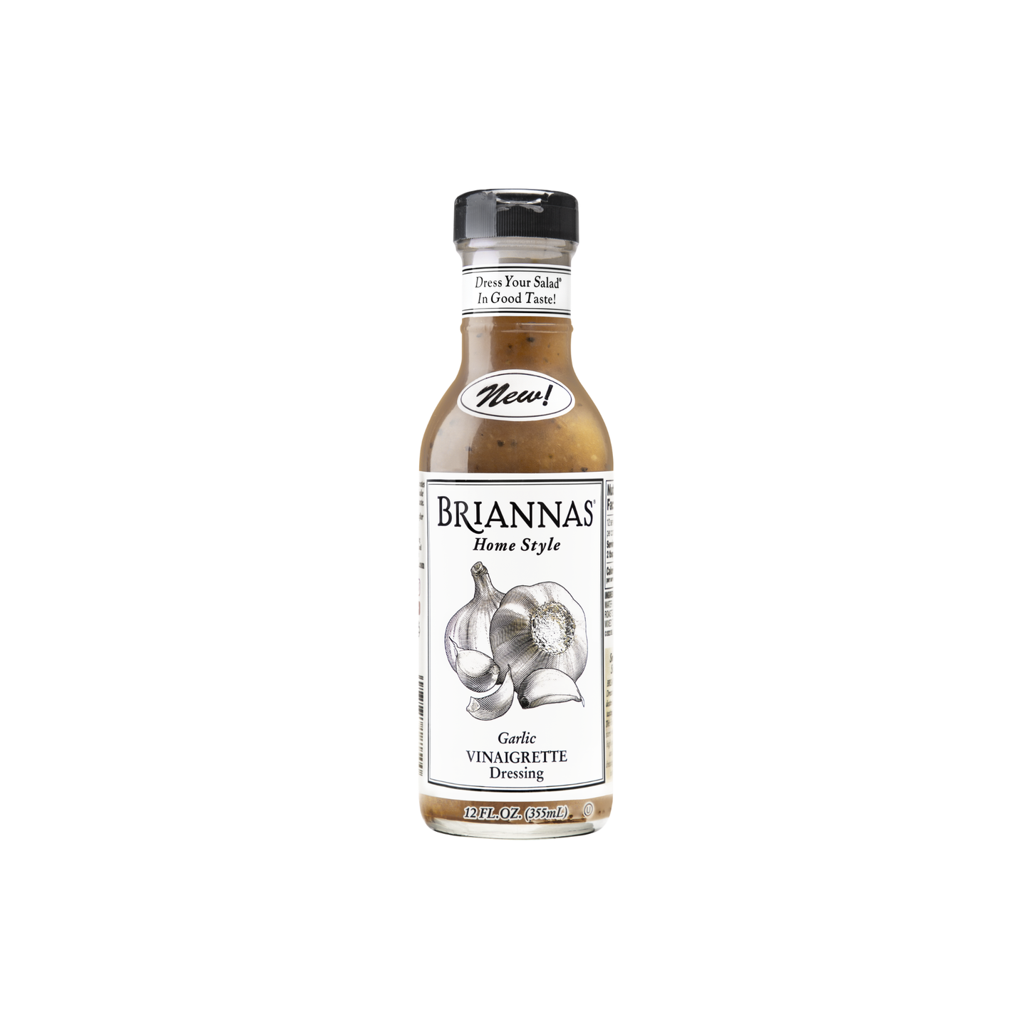 Garlic Vinaigrette 12 fz – Briannas