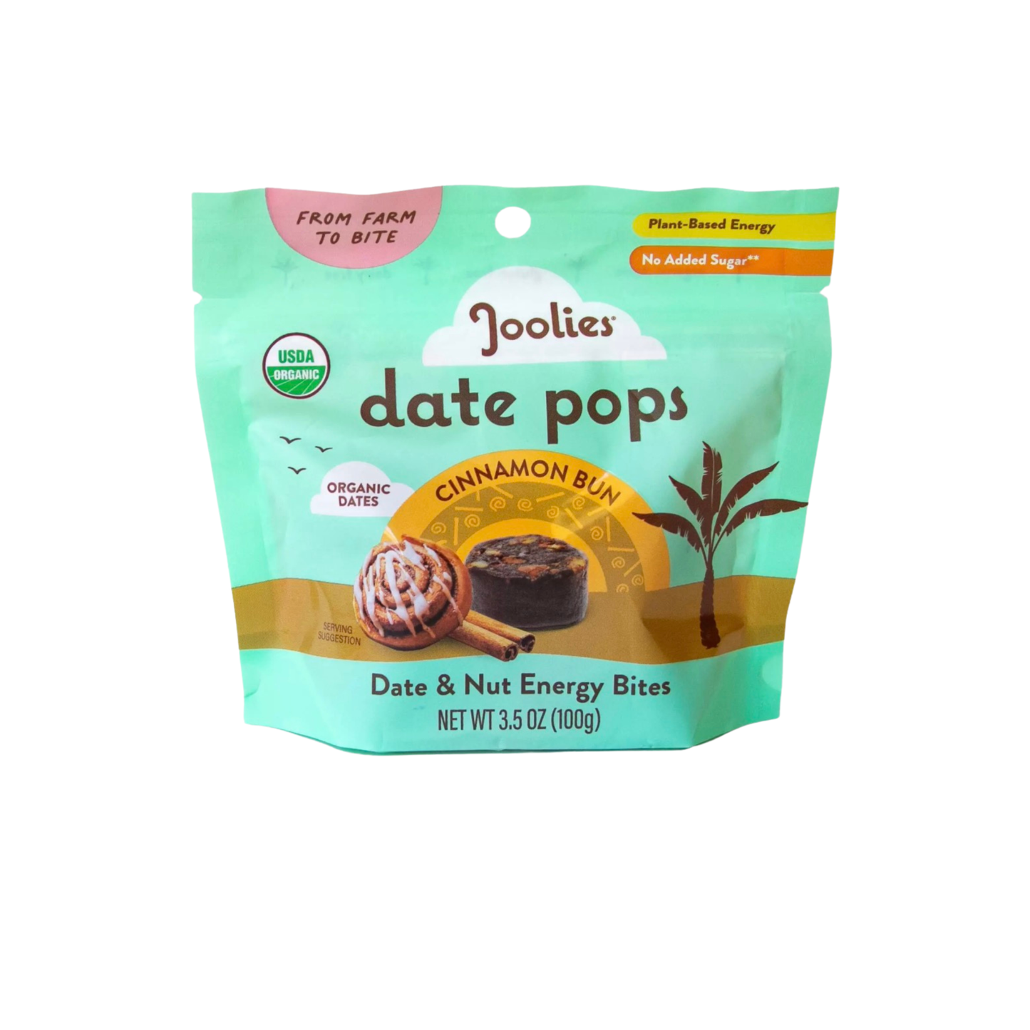 Joolies Organic Cinnamon Bun Date Bites - 3.5oz