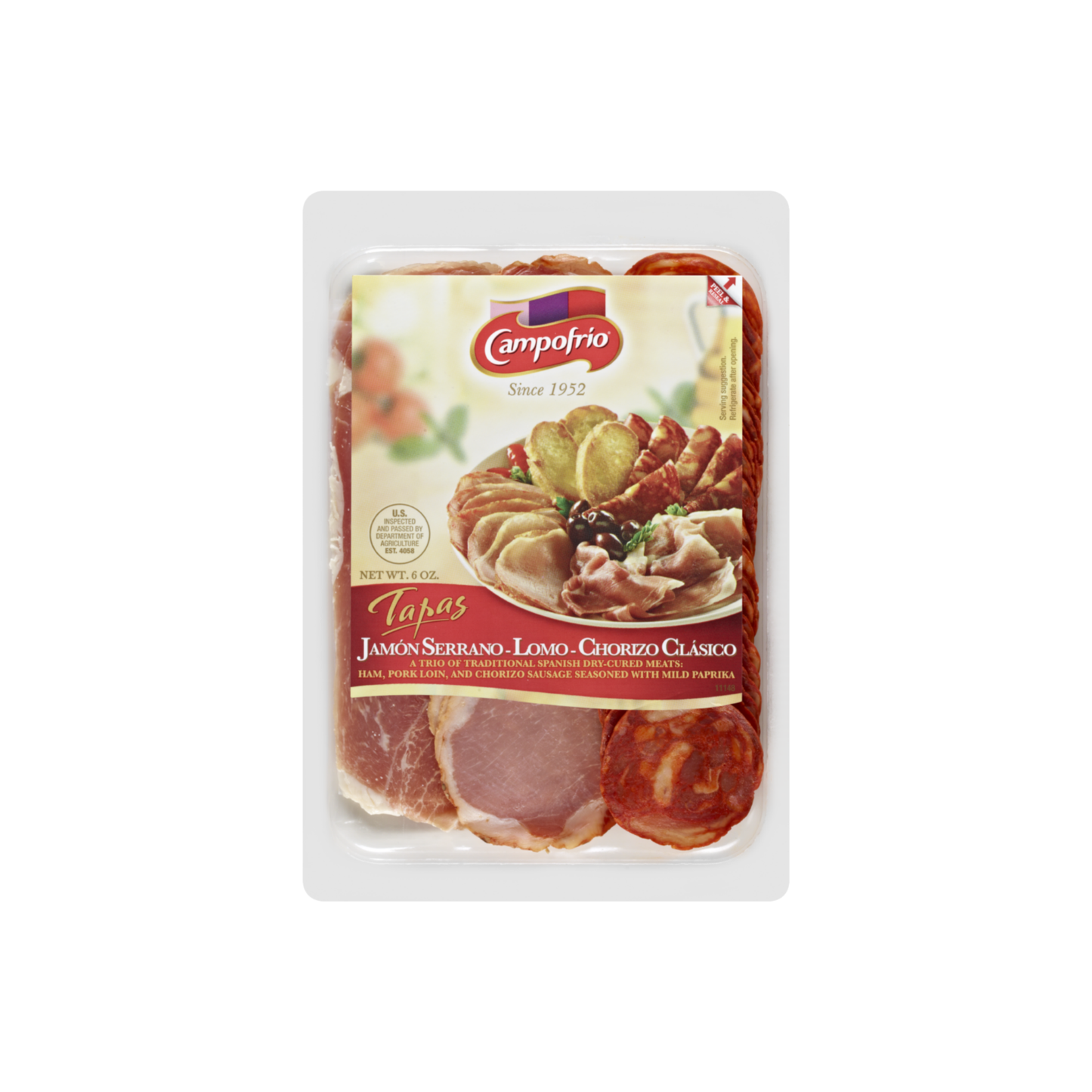 Charcuterie Variety Pack 6 oz – Campofrio