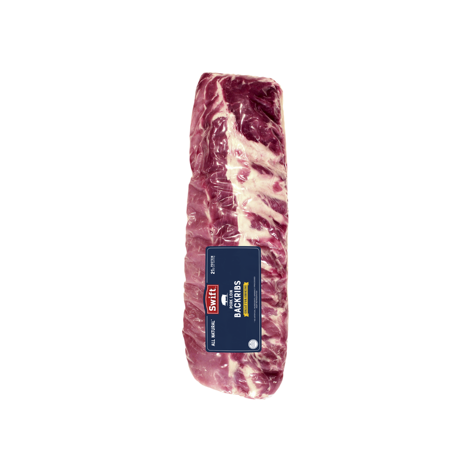 Pork Back Ribs 3.4lbs - Swift