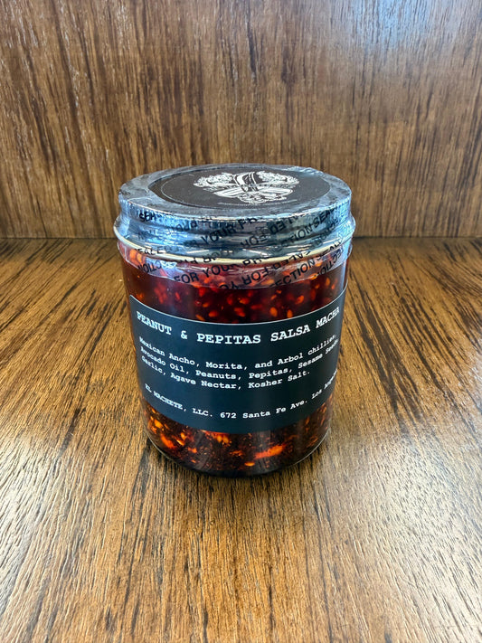 Salsa Macha Peanut & Pepitas 6 oz – El Machete