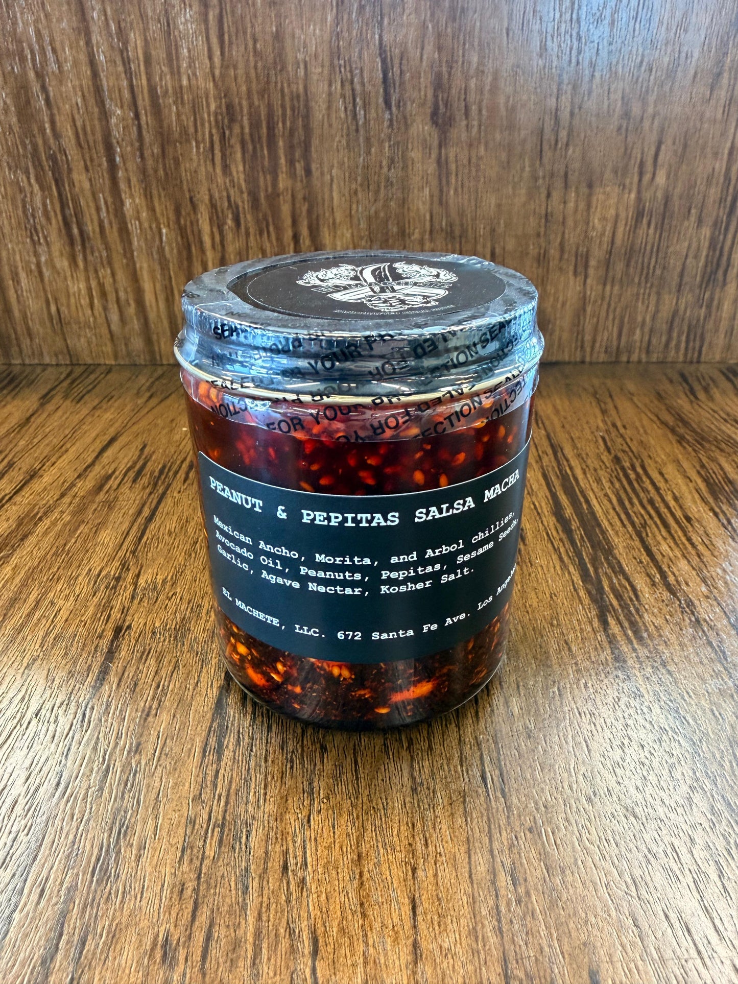 Salsa Macha Peanut & Pepitas 6 oz – El Machete