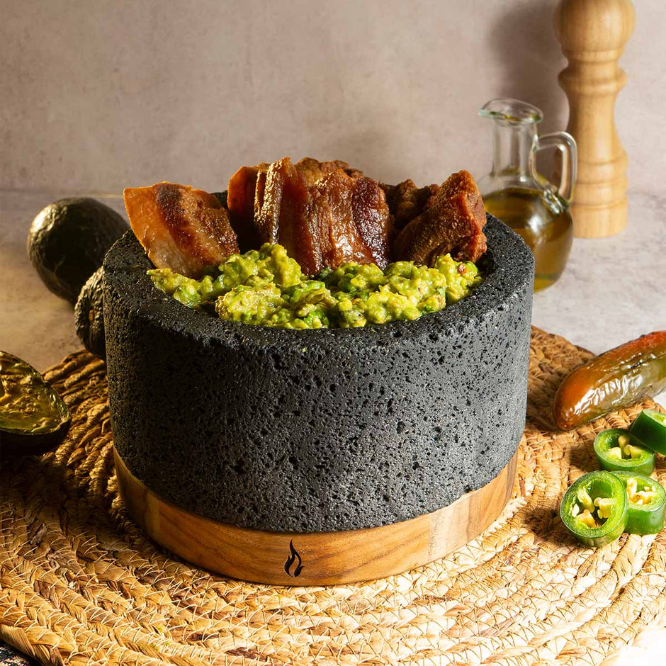 Molcajete with Base 7" 11 lb – SMP