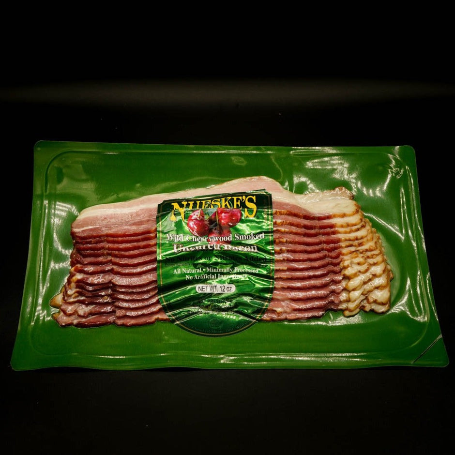 Nueskes Wild Cherrywood Smoked Bacon 12 oz – Nueskes