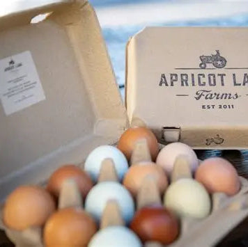 Eggs Certified Organic and Certified Biodynamic 1 dozen - Apricot Lane Farms