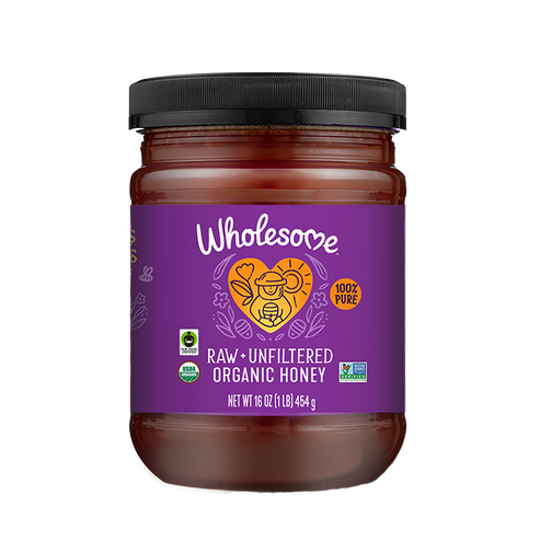 Raw Unfiltered White Honey (Organic Fair Trade) 16 oz – Wholesome