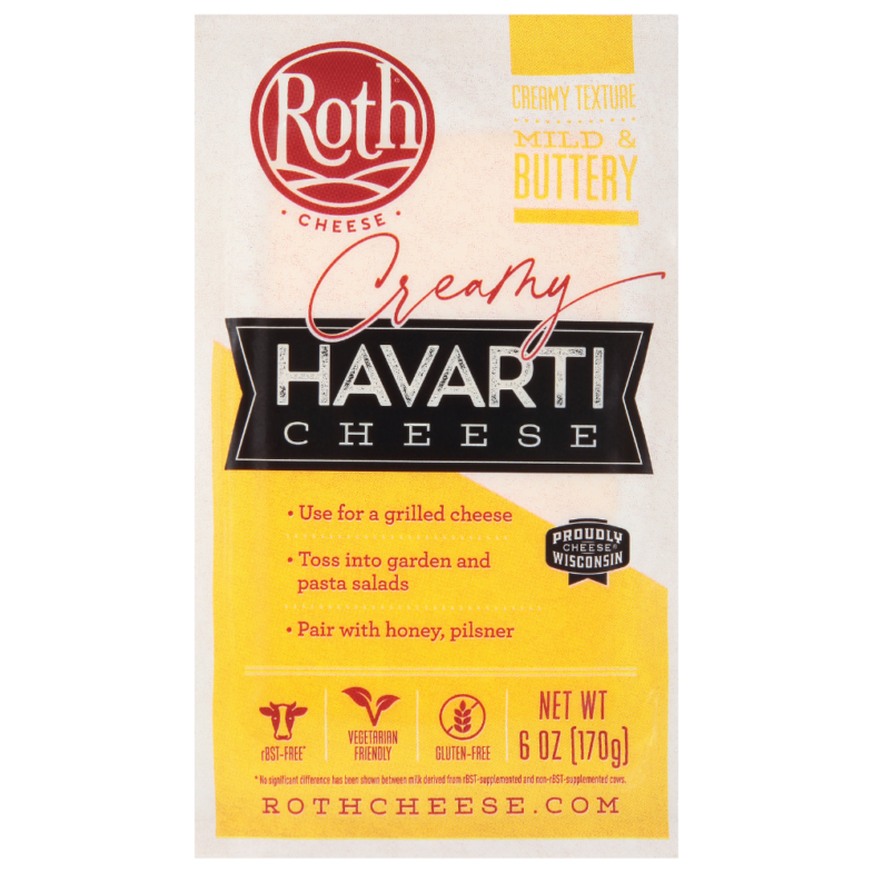 Roth Cheese Creamy Havarti | Roth Cheese | Grill House