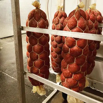 Hot Smoked Wagyu Beef Bologna 1lb - Smoking Goose