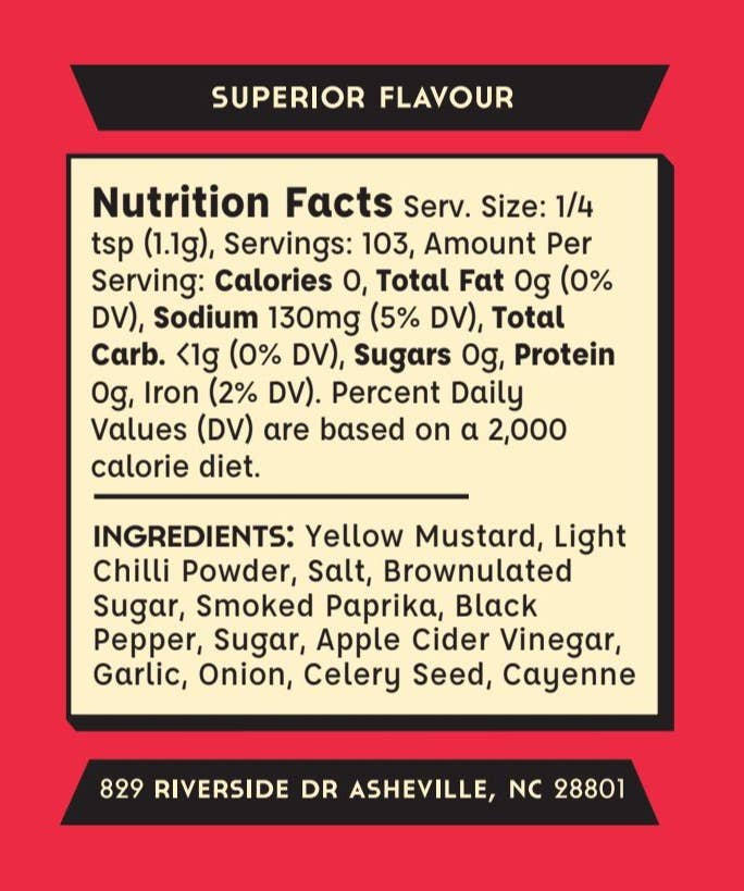 Carolina BBQ Rub 3.5oz - Spicewalla