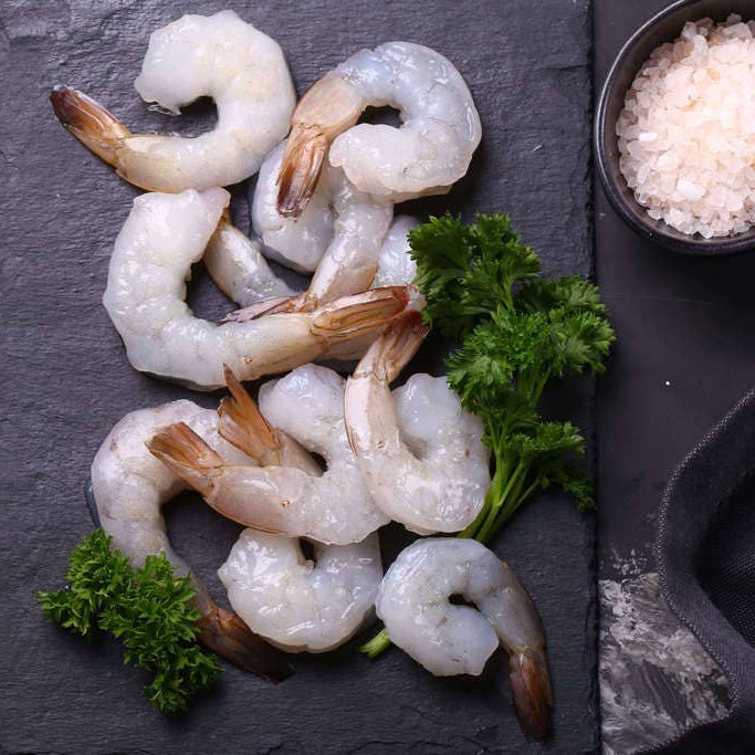 Shrimp 16/20 Raw Tail On All Natural 1 Lb - All Fresh Seafood