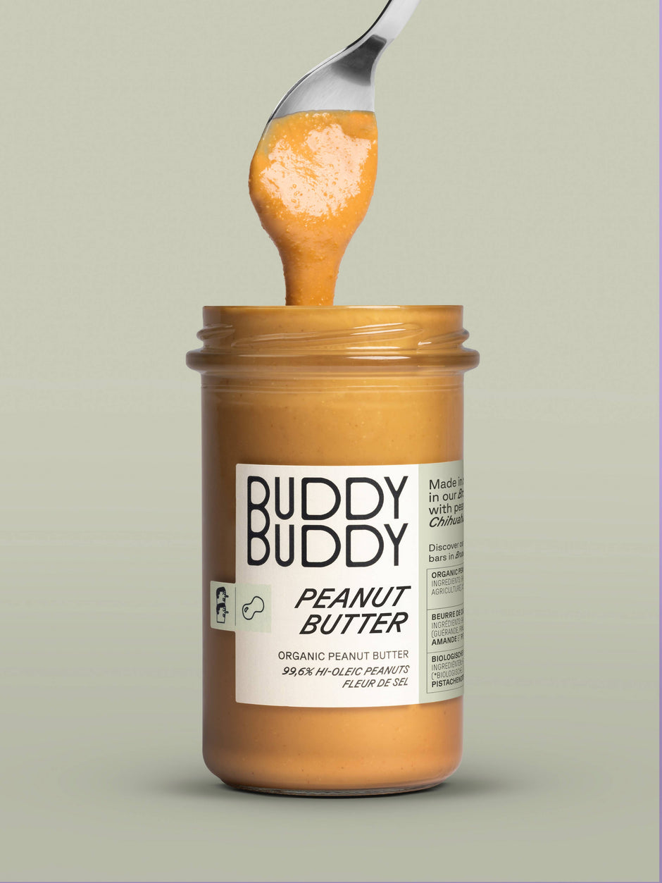 Organic Peanut Butter 9.17oz - Buddy Buddy