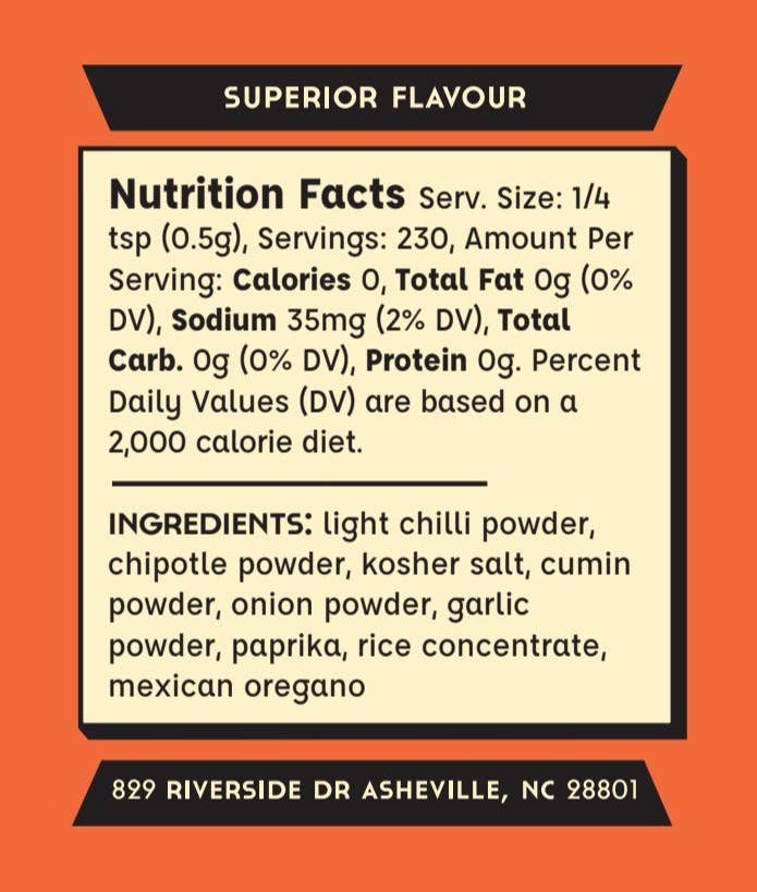 Mom's Taco Seasoning 2.7oz - Spicewalla