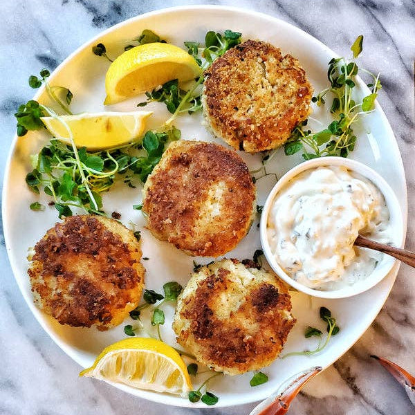 Jumbo Crab Cake 7 lb – All Fresh Seafood
