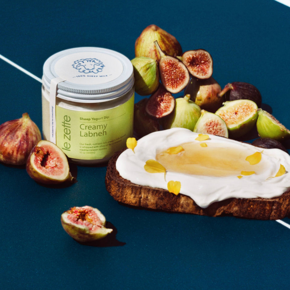 Creamy Labneh Sheep Yogurt Dip: A2 Organic 2x Protein