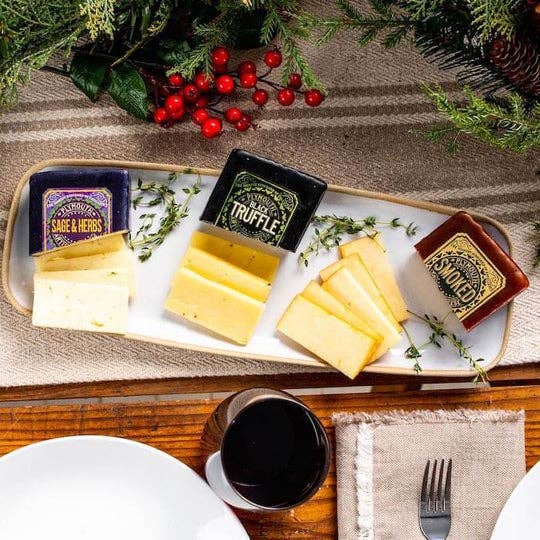 Smoked Cheddar 8 oz – Plymouth Cheese