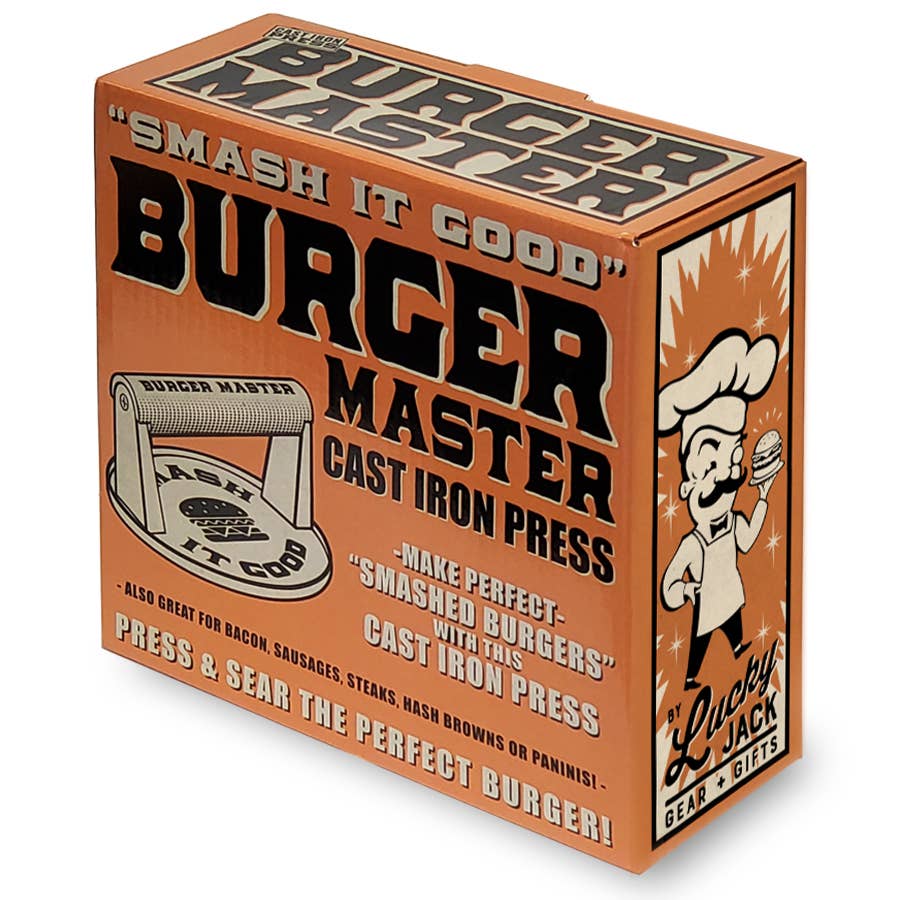 Burger Master Smash Burger Grill Press - Lucky Jack