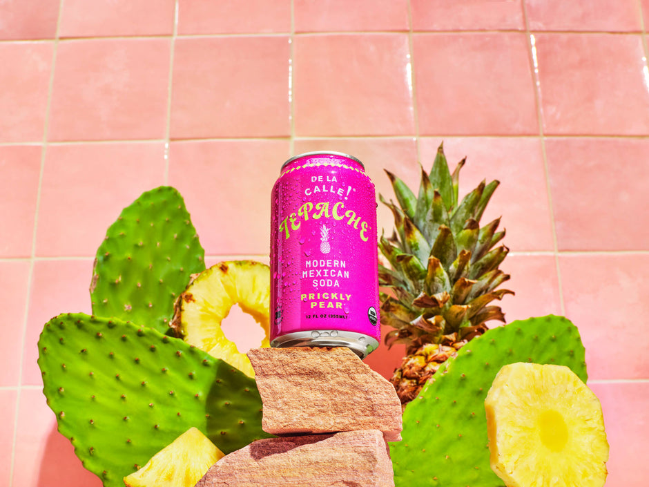 Cactus Prickly Pear Tepache Fermented Beverage 12 oz – De la Calle