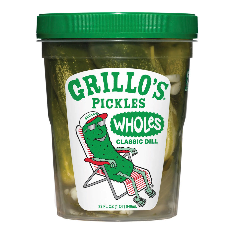 Grillos Whole Dill Pickles 16oz