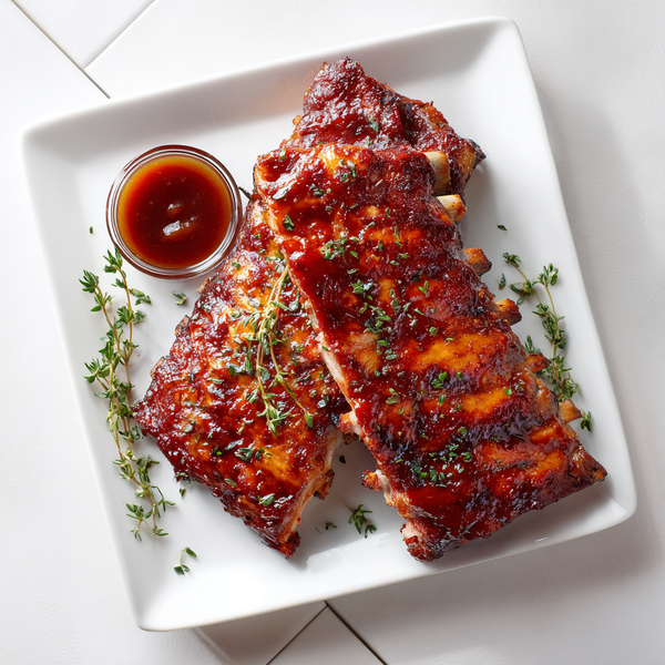 California Citrus Garlic Pork Back Ribs