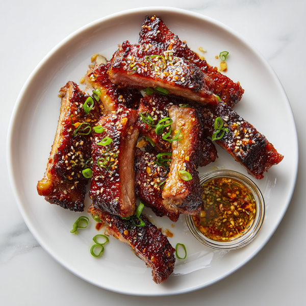 California Style Duroc Ribs with Citrus Pepper Marinade