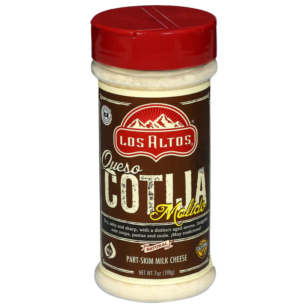 Cotija Molido Shaker 7oz - Los Altos